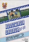 Tranmere Rovers v Leyton Orient Match Programme 1988-05-02
