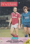 Wrexham v Tranmere Rovers Match Programme 1988-10-22
