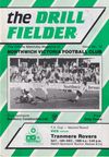 Northwich Victoria v Tranmere Rovers Match Programme 1988-12-10
