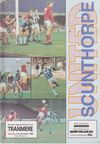 Scunthorpe United v Tranmere Rovers Match Programme 1988-12-31