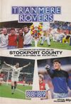Tranmere Rovers v Stockport County Match Programme 1988-09-05