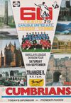 Carlisle United v Tranmere Rovers Match Programme 1988-09-10