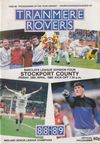 Tranmere Rovers v Stockport County Match Programme 1989-04-28