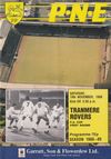 Preston North End v Tranmere Rovers Match Programme 1988-11-19
