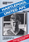 Hartlepool United v Tranmere Rovers Match Programme 1989-04-15