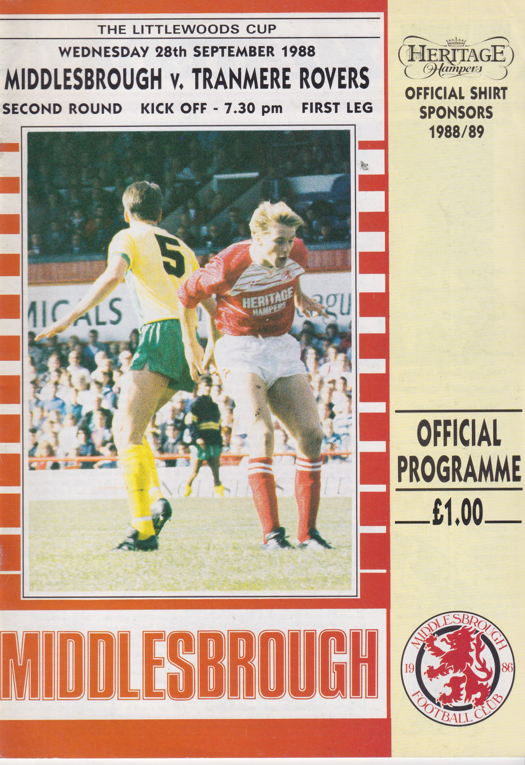 Match Programme