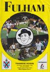Fulham v Tranmere Rovers Match Programme 1989-08-19