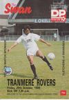 Swansea City v Tranmere Rovers Match Programme 1989-10-20