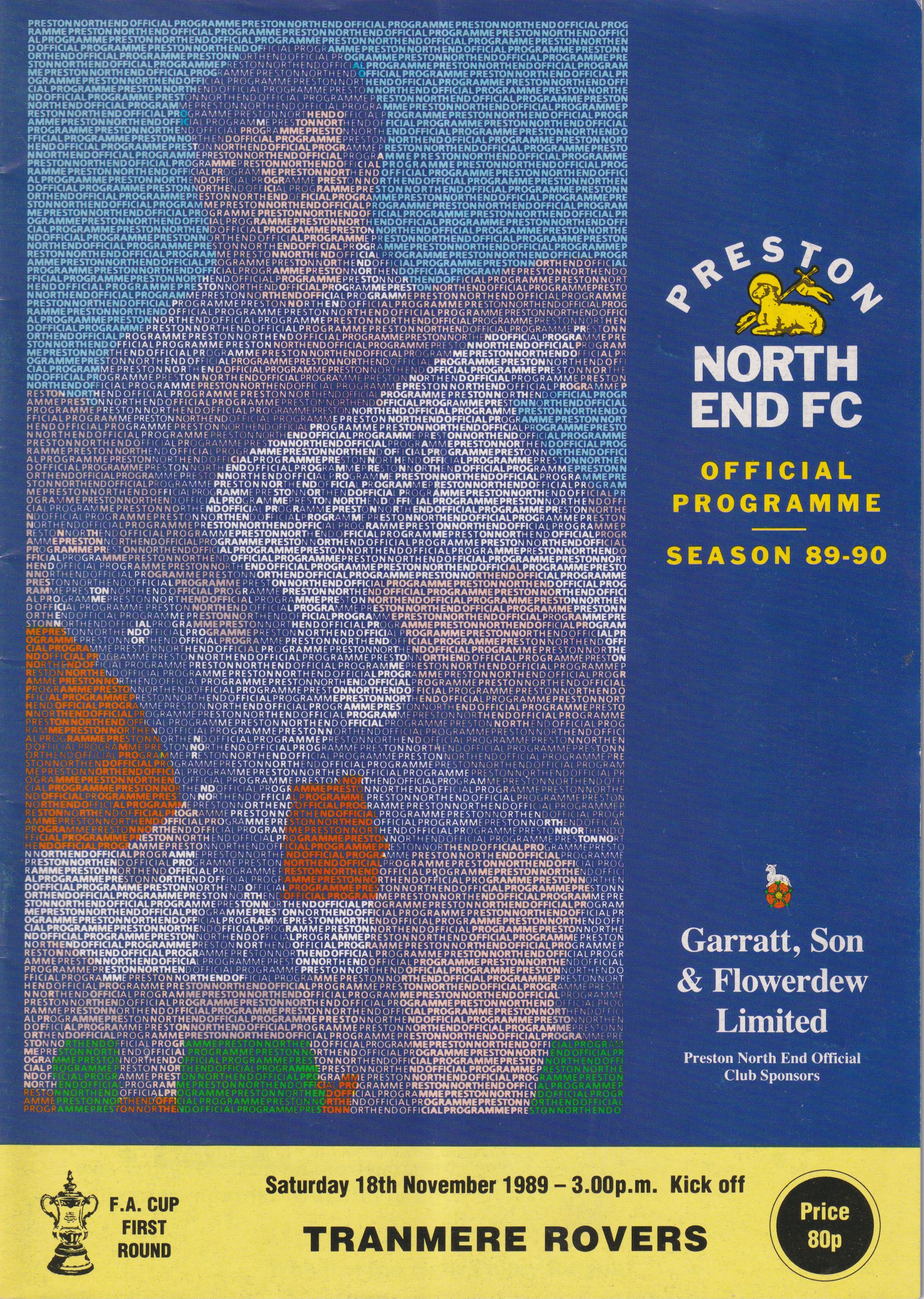 Match Programme