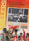 Rotherham United v Tranmere Rovers Match Programme 1990-01-27