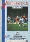 Huddersfield Town v Tranmere Rovers Match Programme 1990-02-03