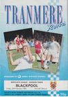 Tranmere Rovers v Blackpool Match Programme 1990-02-23