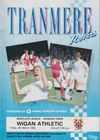 Tranmere Rovers v Wigan Athletic Match Programme 1990-03-09