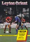 Leyton Orient v Tranmere Rovers Match Programme 1990-03-17