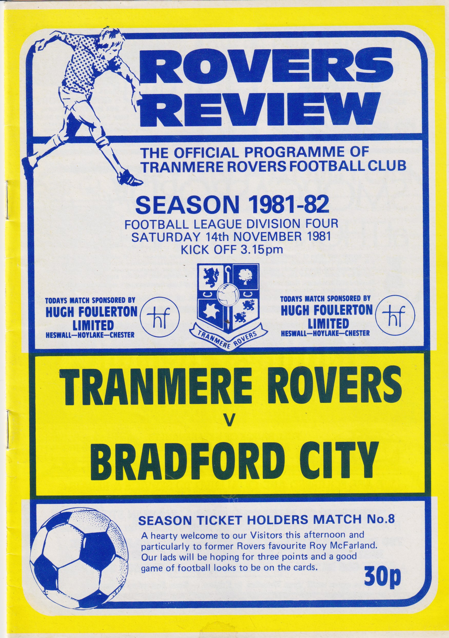 Match Programme