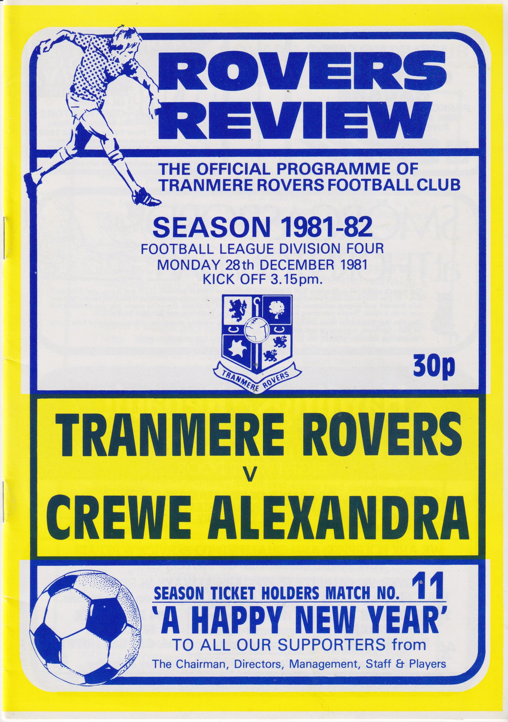 Match Programme