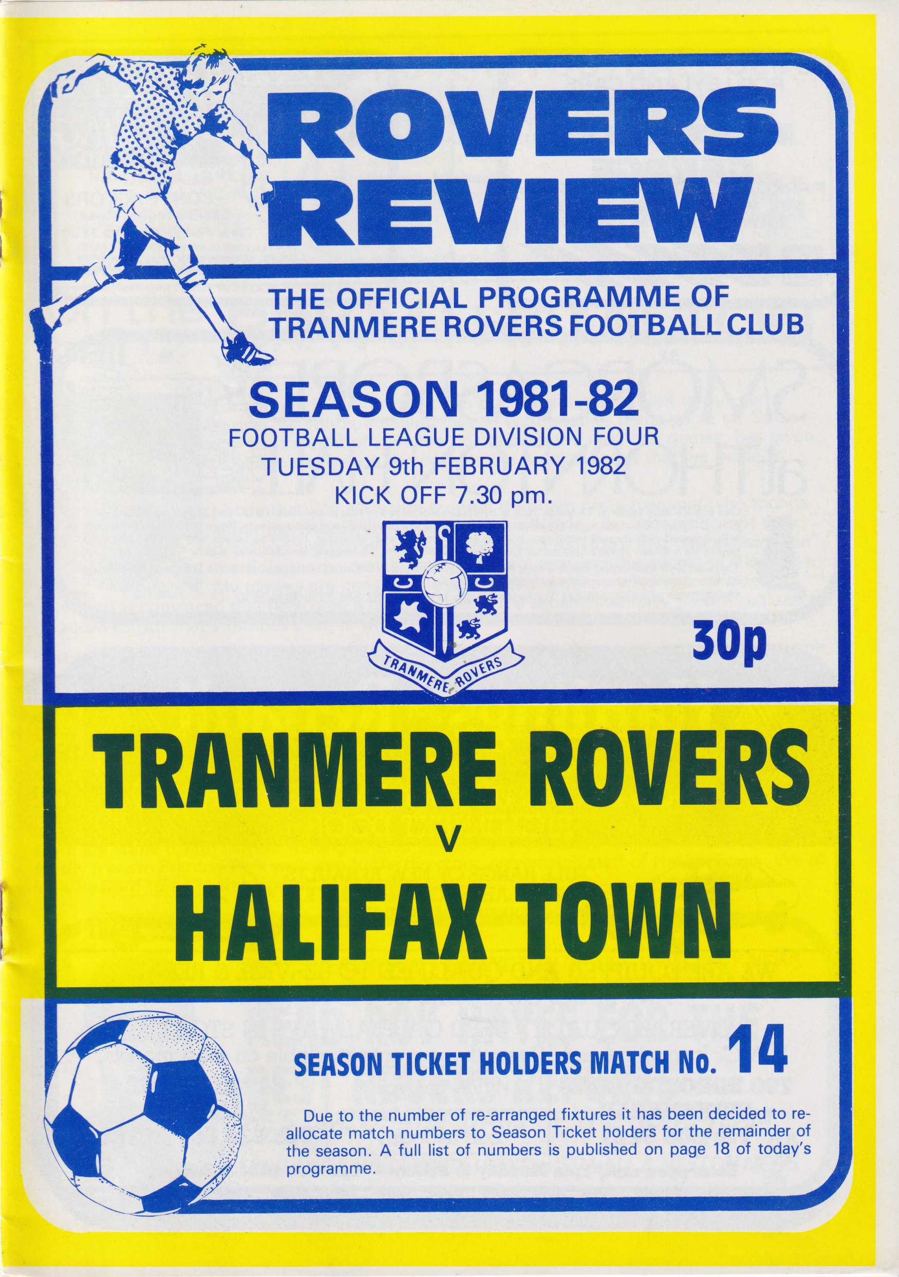 Match Programme