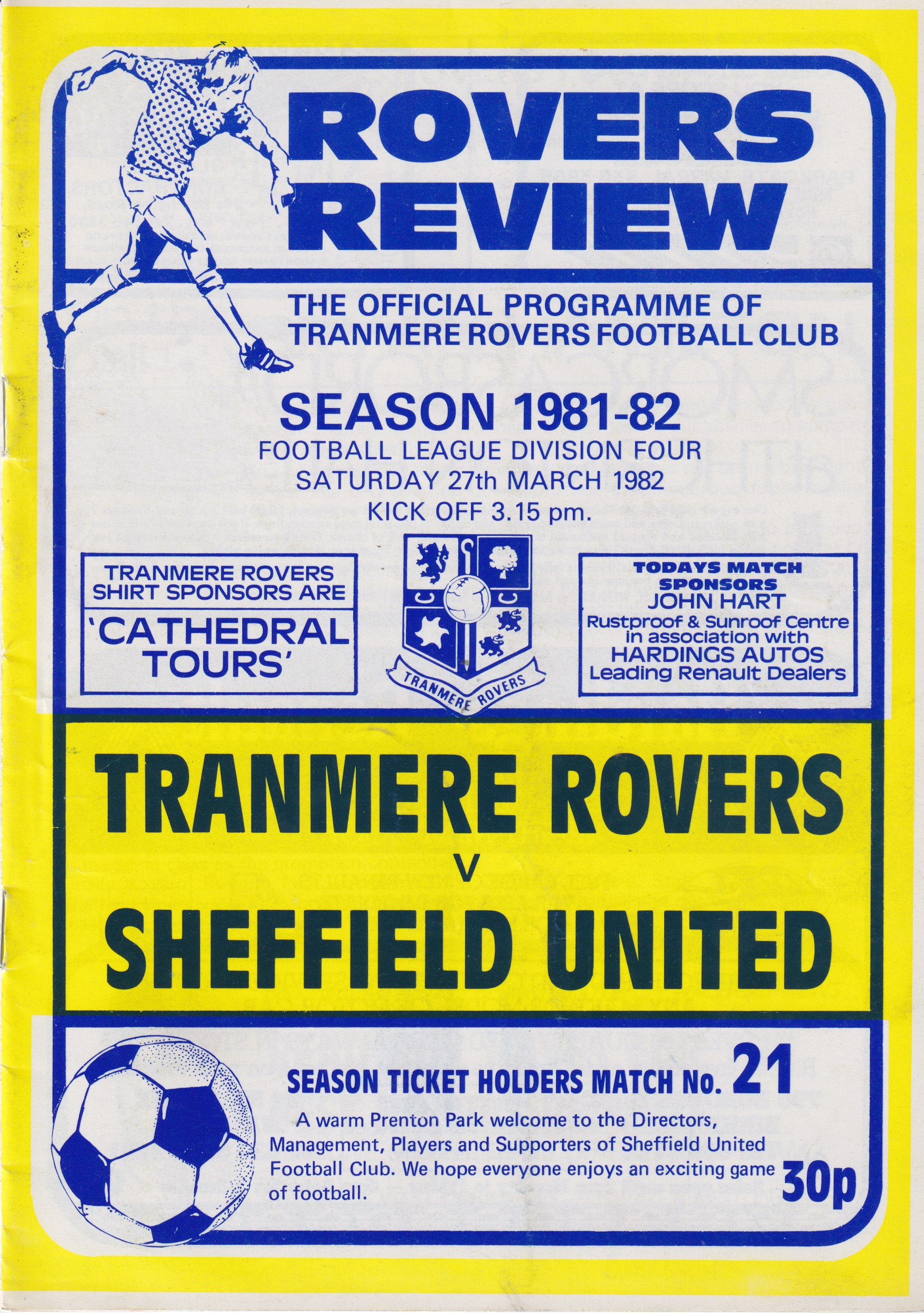 Match Programme