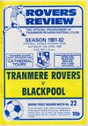 Tranmere Rovers v Blackpool Match Programme 1982-04-10