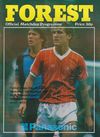 Nottingham Forest v Tranmere Rovers Match Programme 1981-12-02