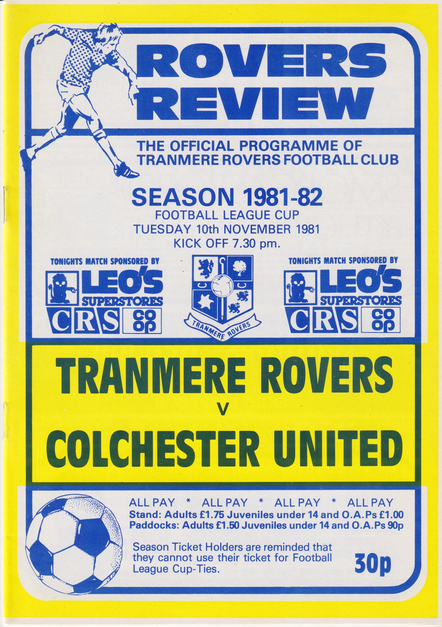 Match Programme