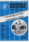 Tranmere Rovers v Mansfield Town Match Programme 1982-09-06