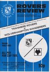 Tranmere Rovers v Wolverhampton Wanderers Match Programme 1983-01-08