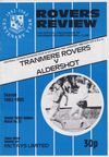 Tranmere Rovers v Aldershot Match Programme 1983-01-25