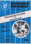 Tranmere Rovers v Rochdale Match Programme 1983-05-16