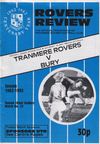 Tranmere Rovers v Bury Match Programme 1983-05-07