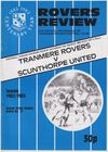 Tranmere Rovers v Scunthorpe United Match Programme 1983-03-05