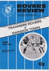 Tranmere Rovers v Swindon Town Match Programme 1983-02-28