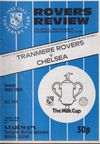 Tranmere Rovers v Chelsea Match Programme 1982-10-27