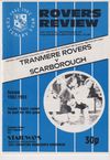 Tranmere Rovers v Scarborough Match Programme 1982-11-20