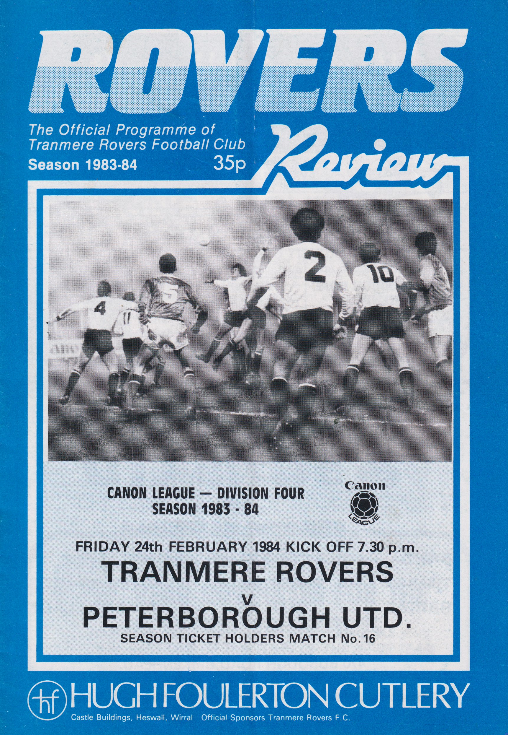 Match Programme