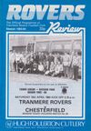 Tranmere Rovers v Chesterfield Match Programme 1984-04-14