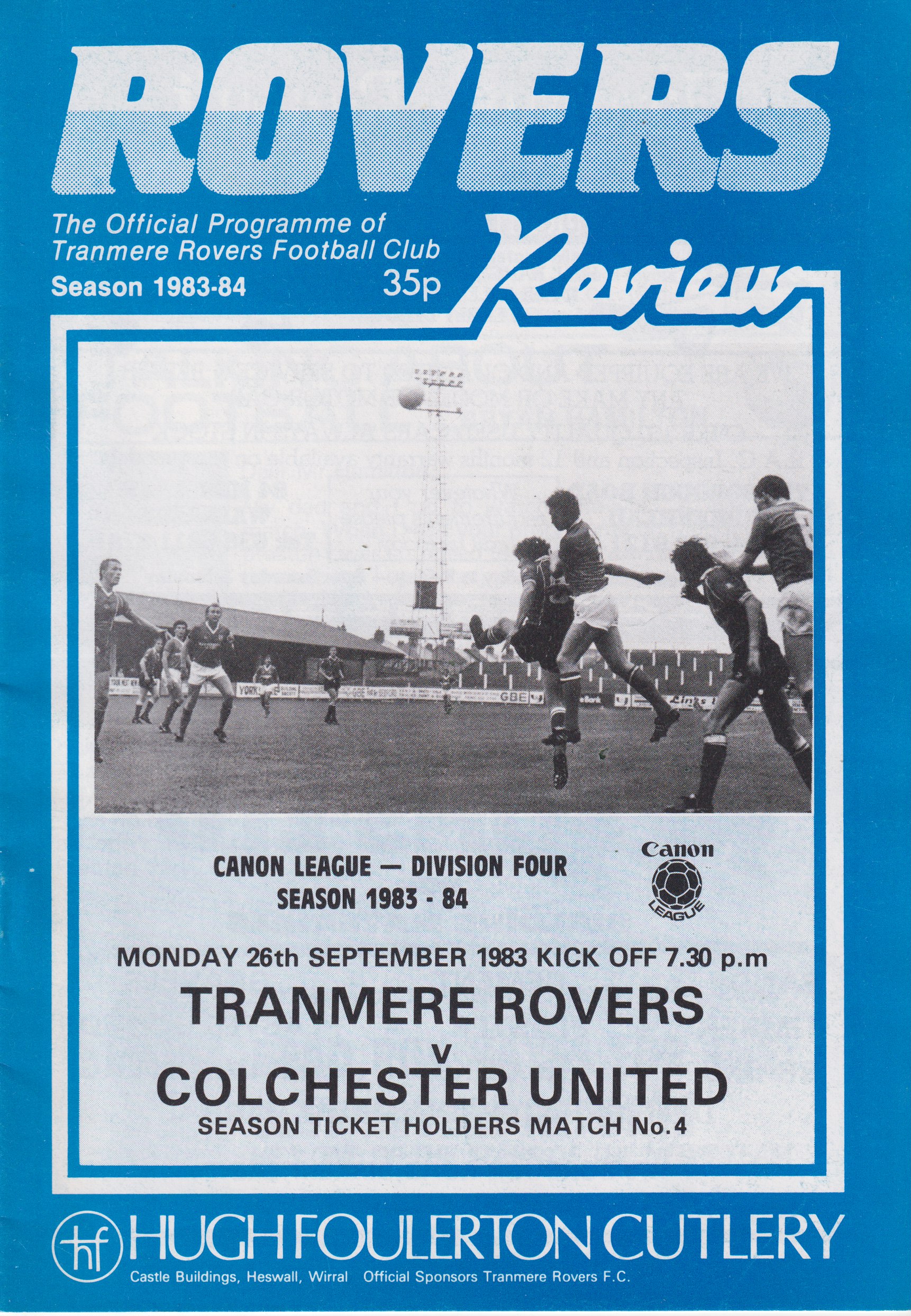 Match Programme