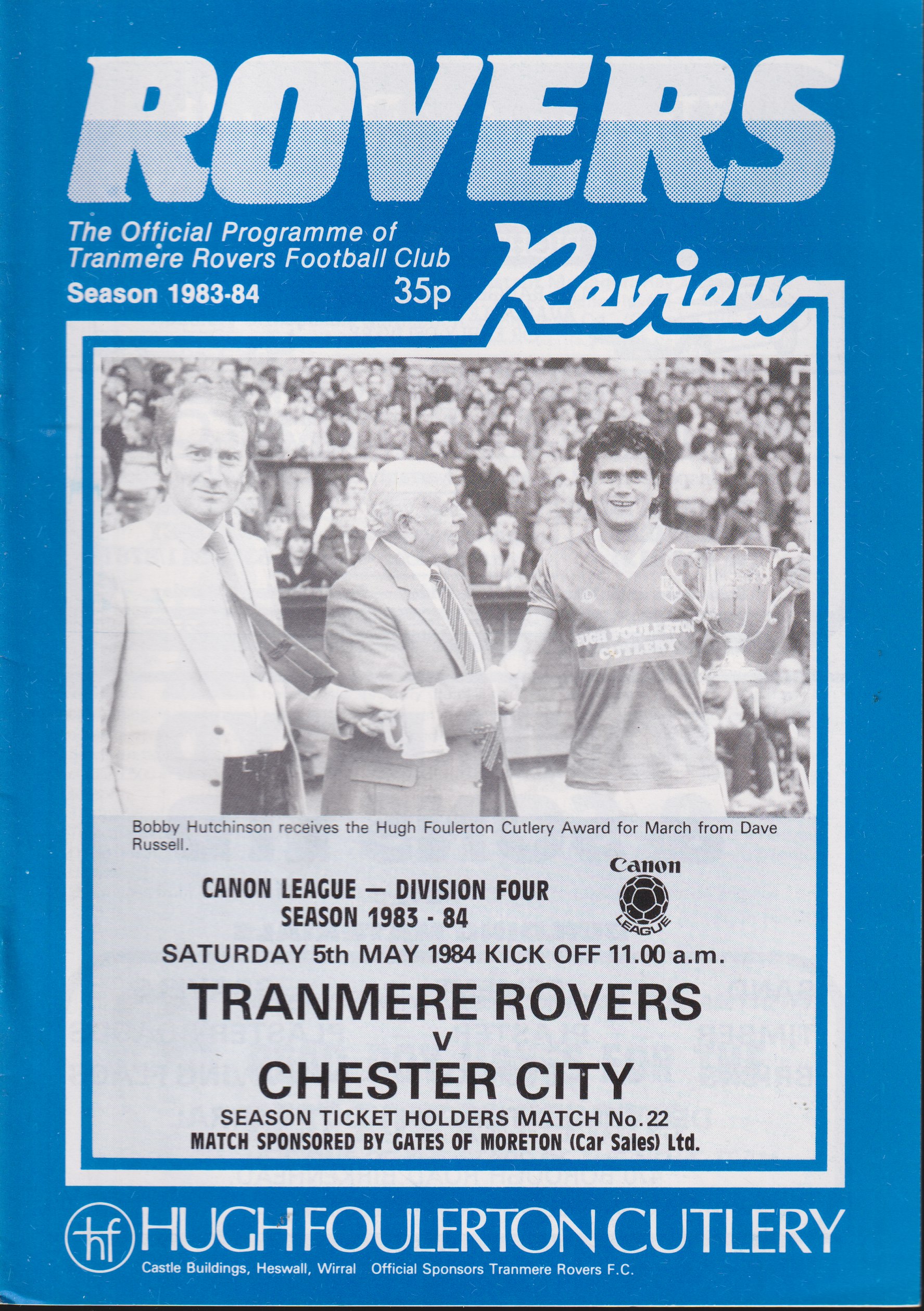 Match Programme