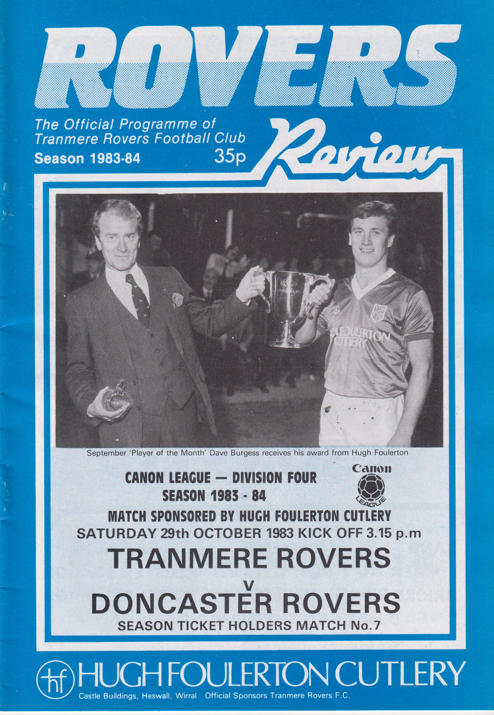 Match Programme