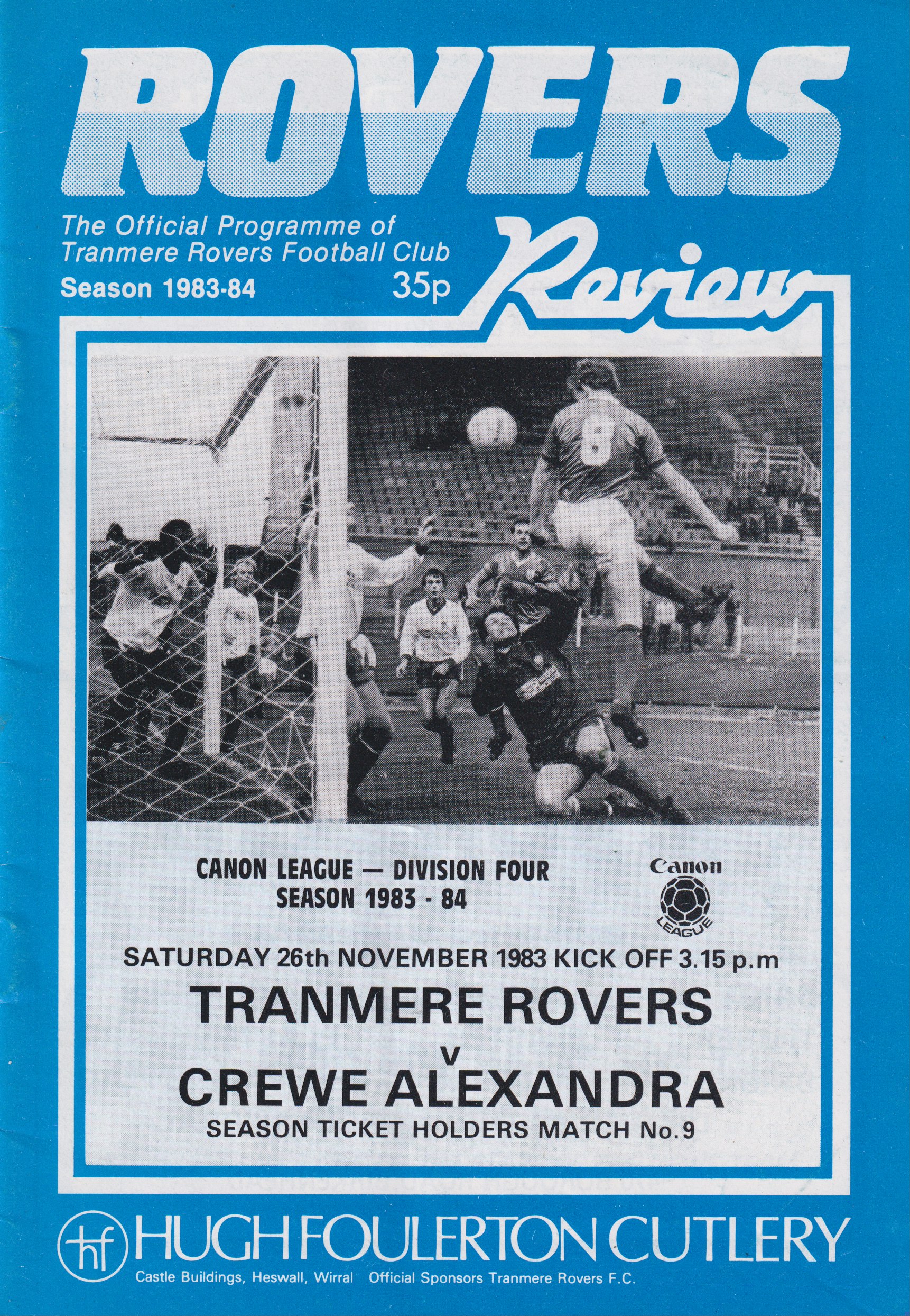 Match Programme