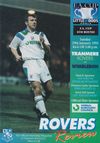 Tranmere Rovers v Wimbledon Match Programme 1995-01-29