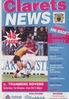 Burnley v Tranmere Rovers Match Programme 1994-10-01