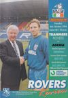 Tranmere Rovers v Ascoli Match Programme 1994-10-04