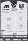 Tranmere Rovers v Barnsley Match Programme 1996-02-10