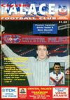 Crystal Palace v Tranmere Rovers Match Programme 1996-03-12