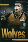 Wolverhampton Wanderers v Tranmere Rovers Match Programme 1997-10-22