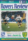Tranmere Rovers v Norwich City Match Programme 1998-11-21