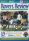 Tranmere Rovers v Wolverhampton Wanderers Match Programme 1999-01-08