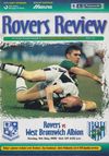 Tranmere Rovers v West Bromwich Albion Match Programme 1999-05-09