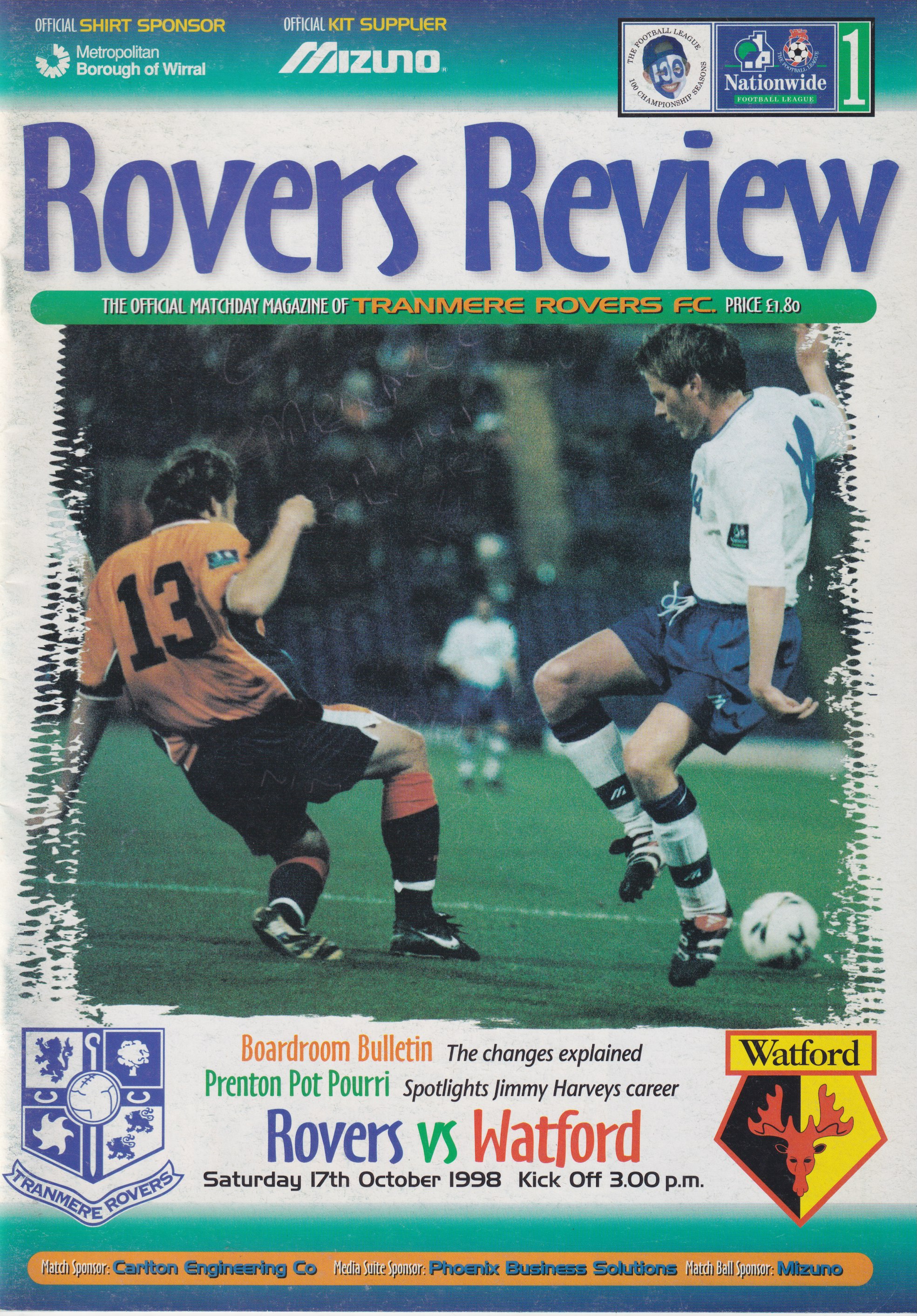 Match Programme